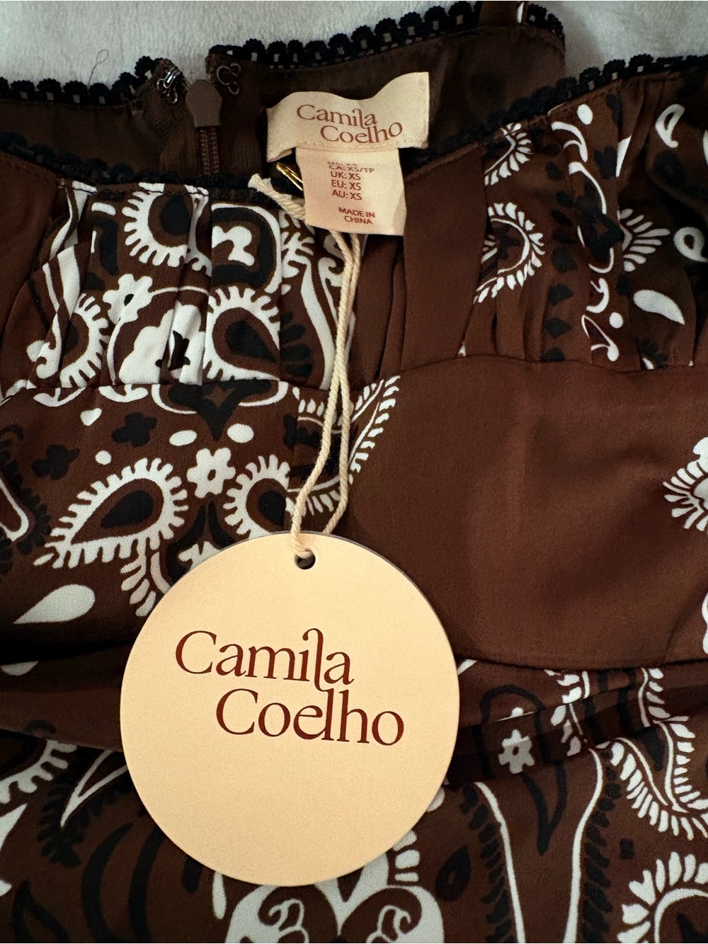 Camila Coelho Paisley Maxi Dress - Picture 6 of 6